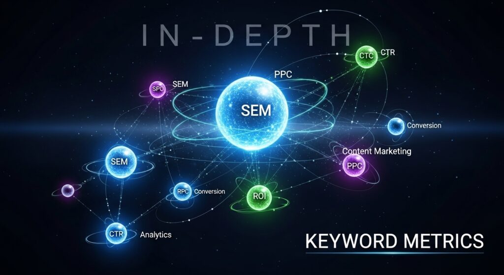 visual representation of keyword intent and conversion potential